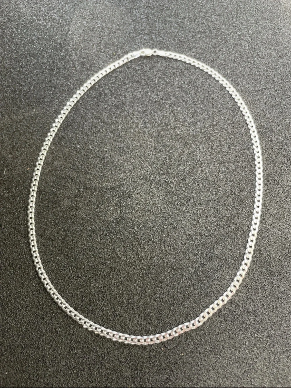 20” 4.1 mm 9g sterling silver .925 Cuban chain